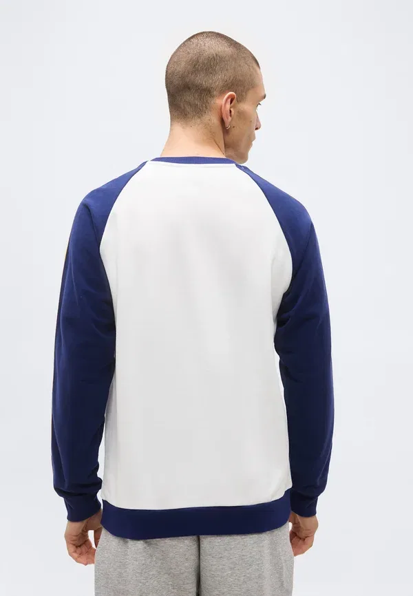 Толстовка Real Madrid Crew Club Wear Adidas Originals, белый/темно-синий — фото 3
