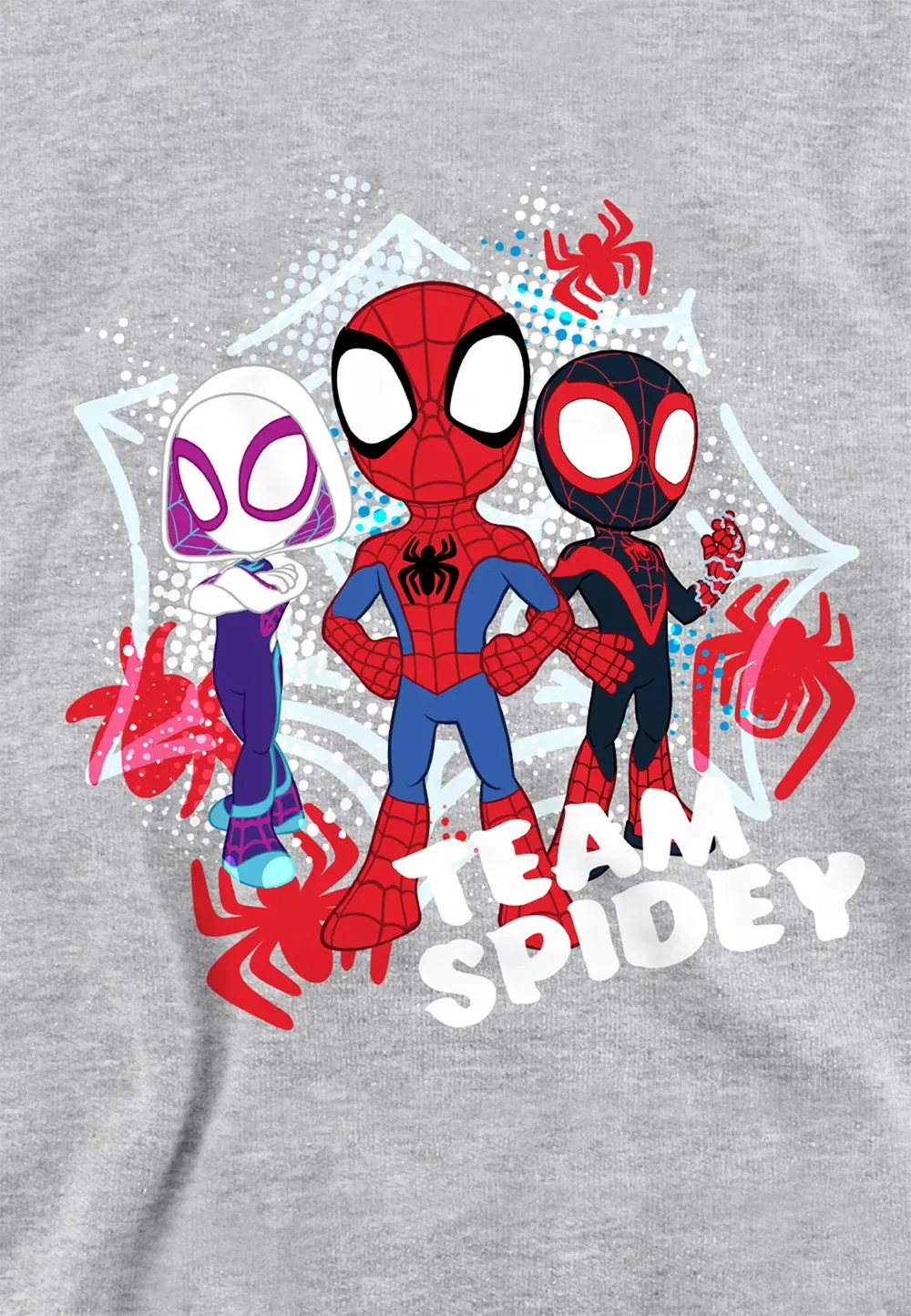 Детская толстовка Marvel Spidey Team, серый — фото 2