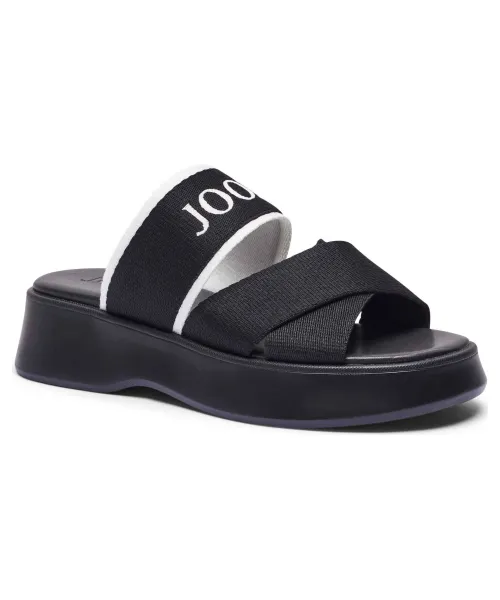 Тапочки из меланжевой ленты Joop!, черный