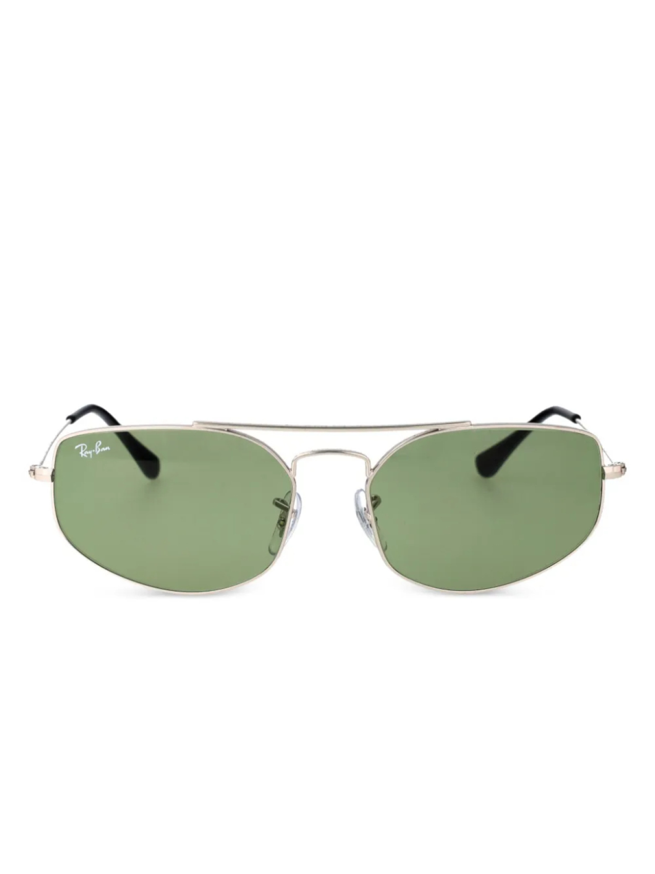 

Овальные солнцезащитные очки Ray-Ban, серебряный