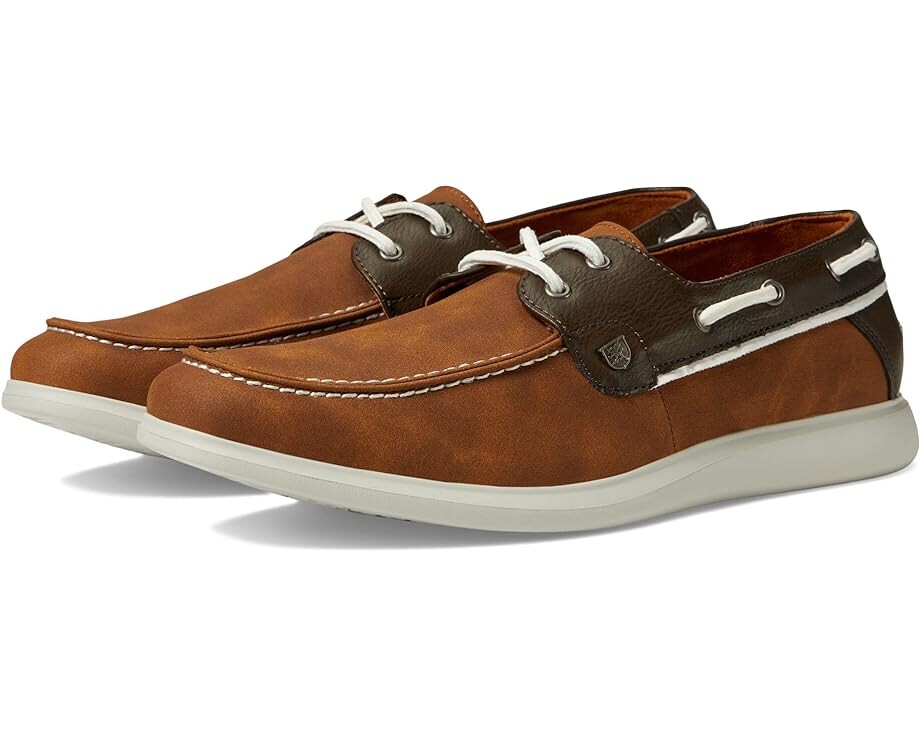 

Топсайдеры Stacy Adams Reid Boat Shoe, цвет Cognac Multi