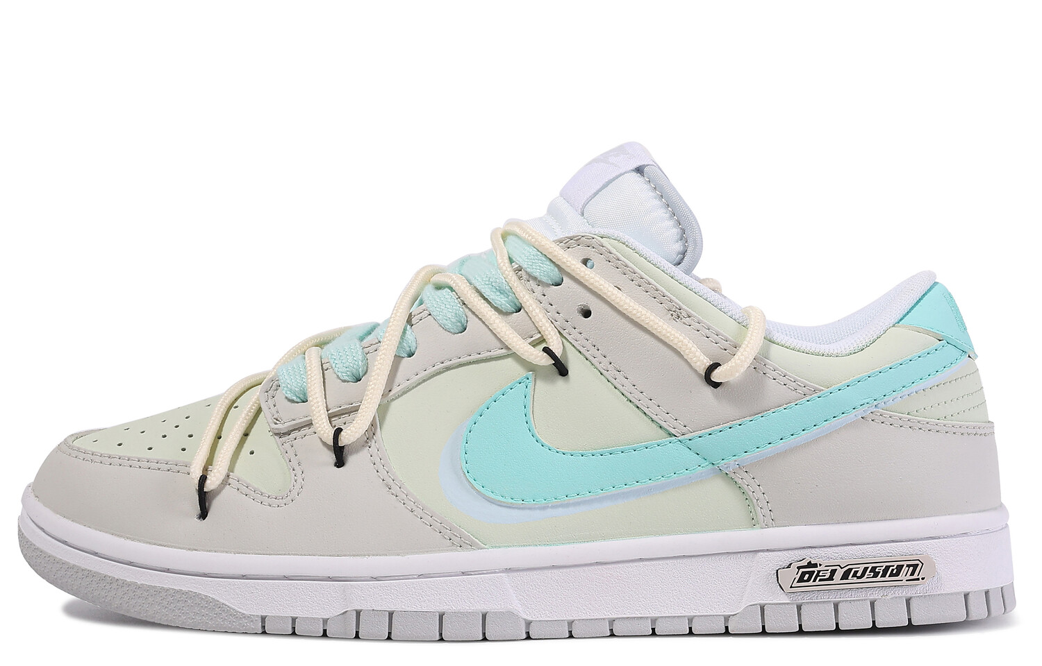 

Кроссовки для скейтбординга Dunk женские с низким верхом серо-синие Nike, Синий, Кроссовки для скейтбординга Dunk женские с низким верхом серо-синие Nike