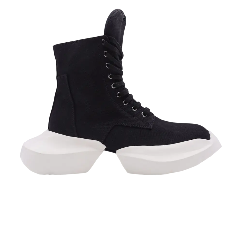 

Rick Owens DRKSHDW Армейские ботинки из хлопкового денима Fogachine, черный