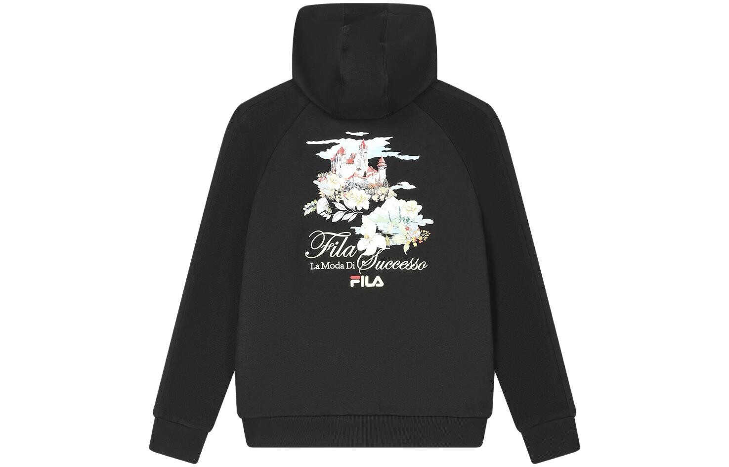 

Женская толстовка ФИЛА FILA, цвет Black