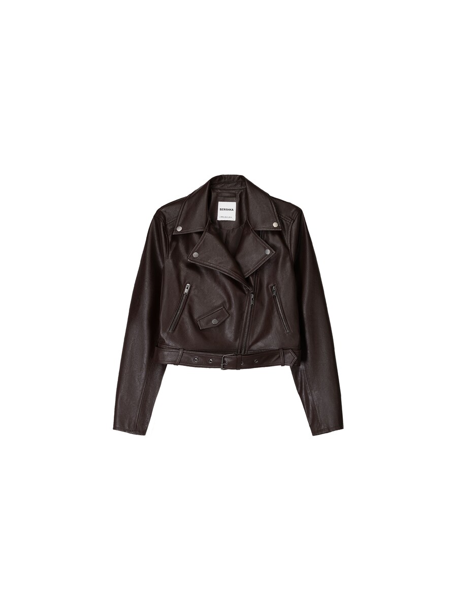 

Демисезонная куртка Bershka, Dark brown