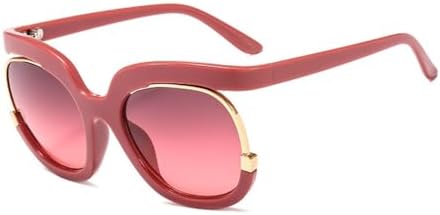 

Крупные солнцезащитные очки в полуободковой оправе для женщин, большие солнцезащитные очки для женщин, роскошные черные солнцезащитные очки UV400 LXLHWN, C5 Beige-brown