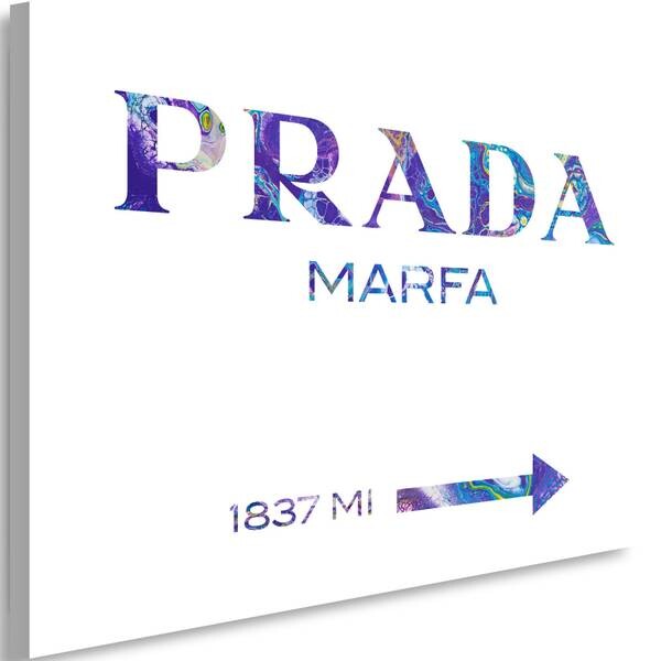 

Картина на холсте Feeby Prada Marfa Lila, фиолетовый