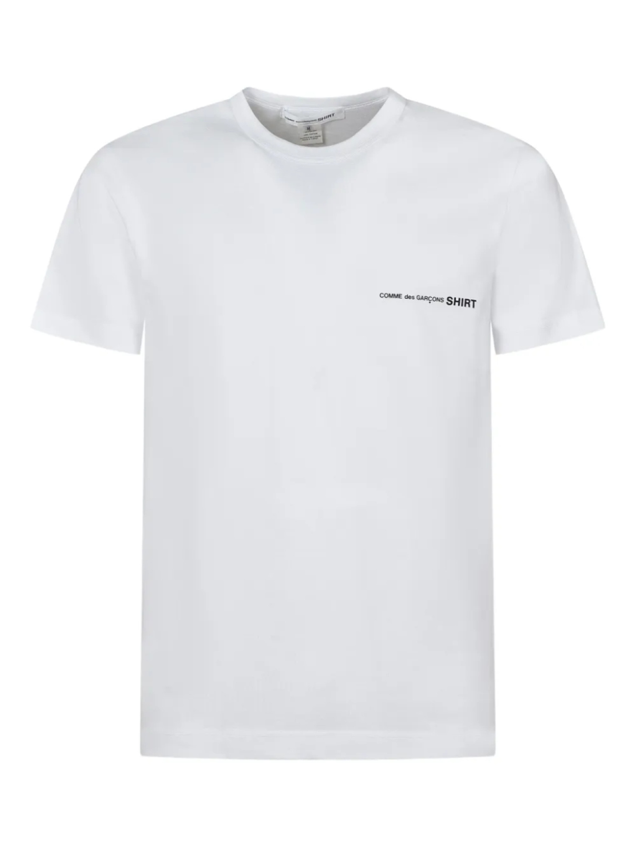

Футболка с логотипом Comme Des Garçons Shirt, белый