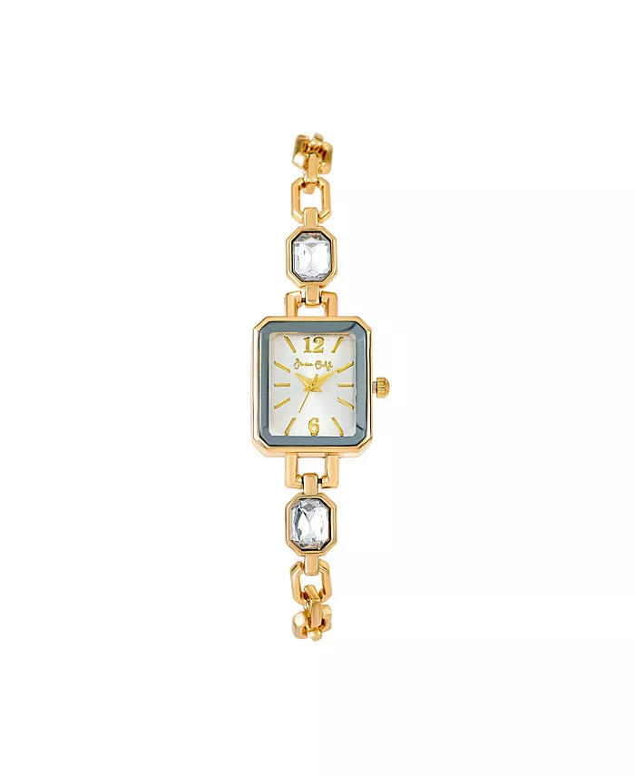 

Женские блестящие золотые часы с металлическим корпусом, аналоговые, 16 мм Jessica Carlyle