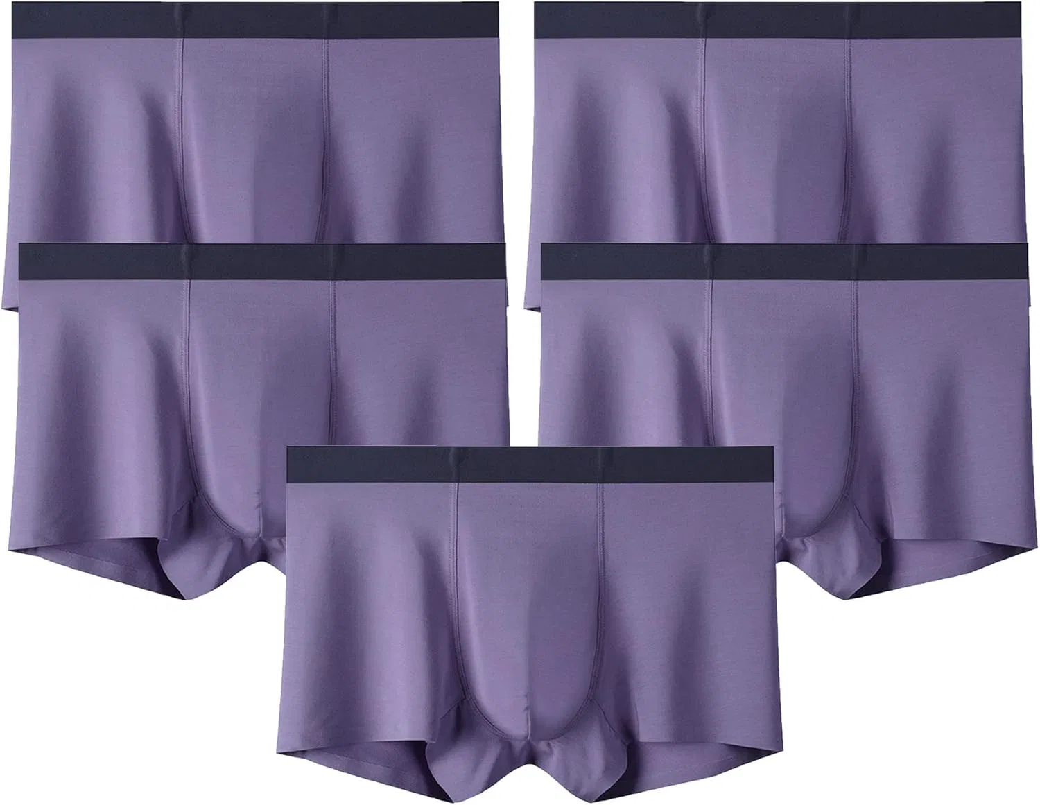 Боксеры формирующие, Men's Seamless, Purple 5pc