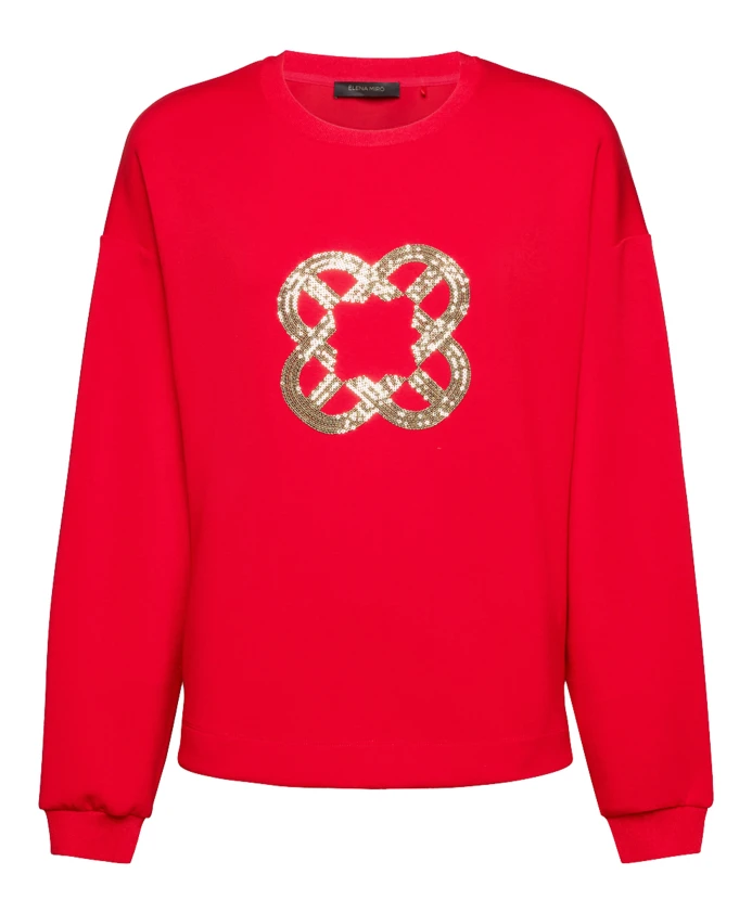 

Красный свитер 016 Elena Mirã², красный