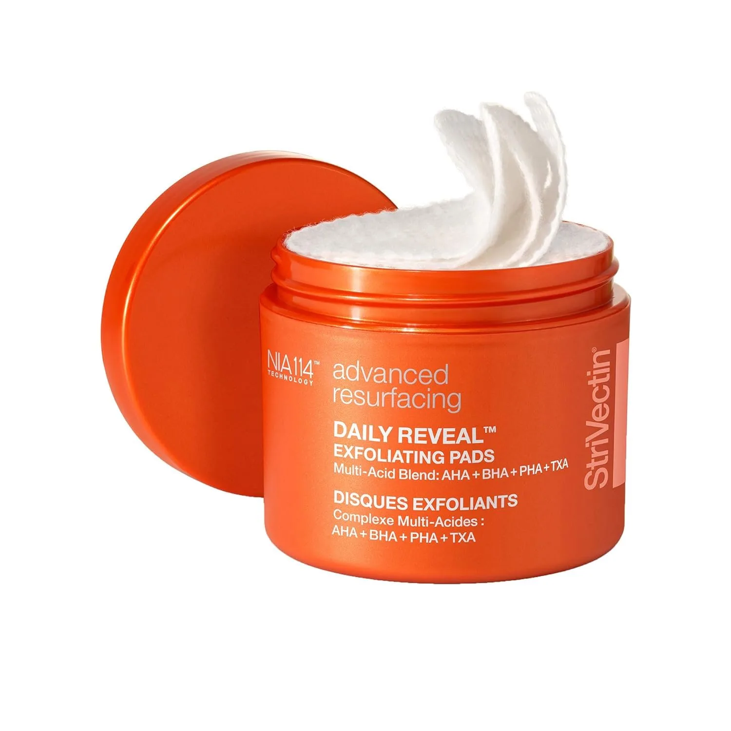 Отшелушивающие подушечки для лица StriVectin Advanced Resurfacing Daily Reveal и праймер для мгновенного разглаживания морщин Line BlurFector — фото 2