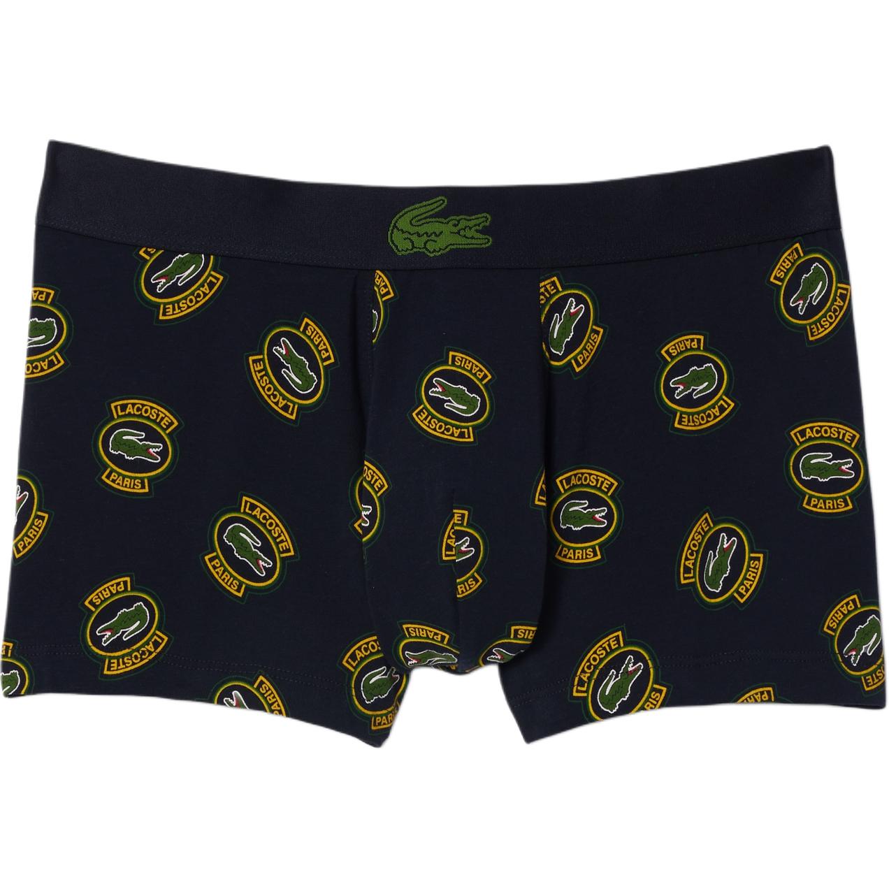 

LACOSTE Трусы мужские 1 упаковка Marine Blue/White