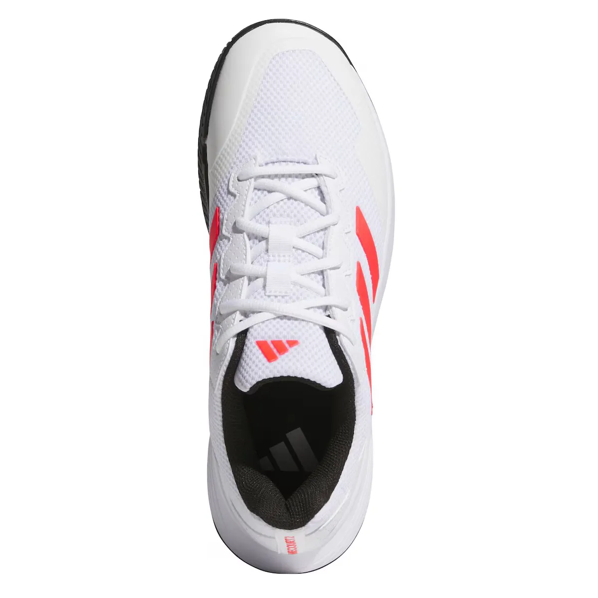 Мужские теннисные кроссовки Adidas GAMECOURT 2, белый/красный — фото 3