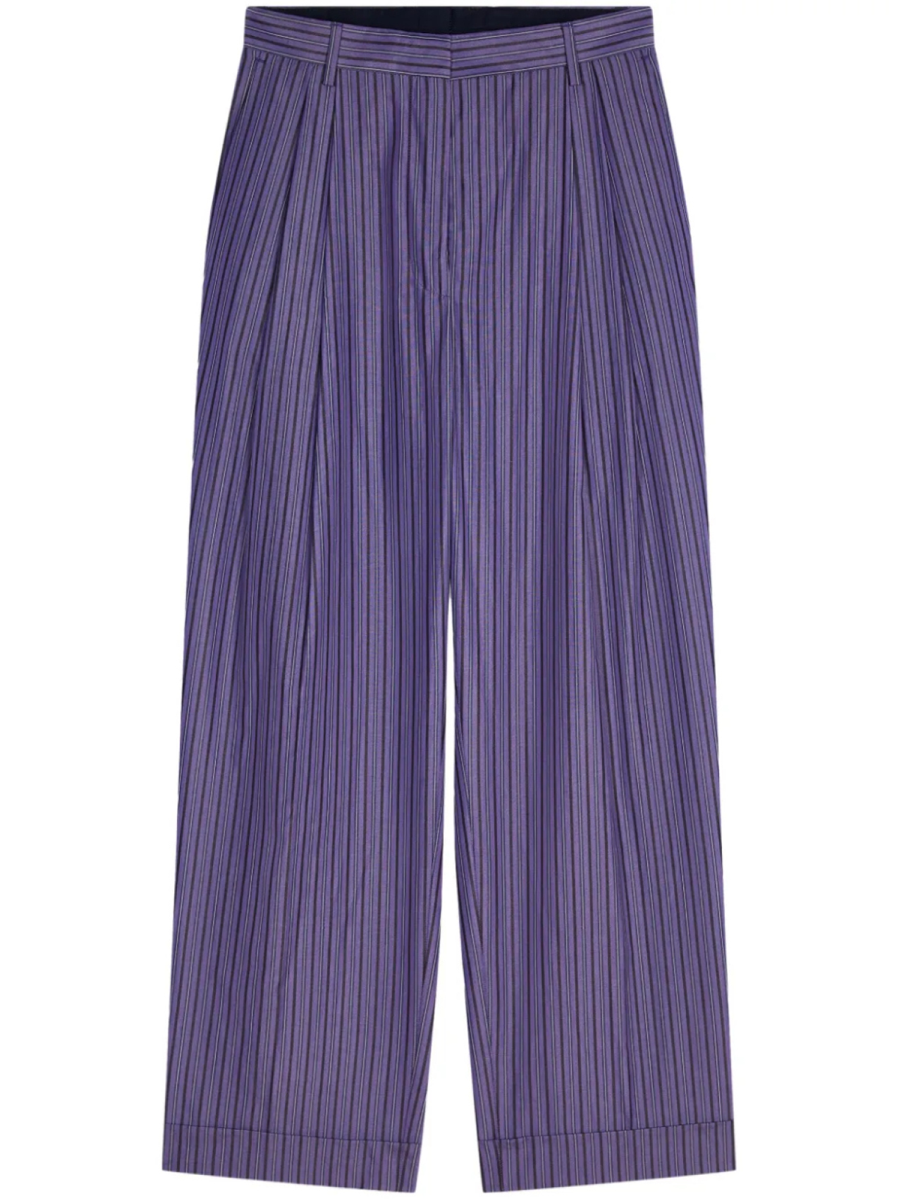 

Брюки в полоску DRIES VAN NOTEN, фиолетовый