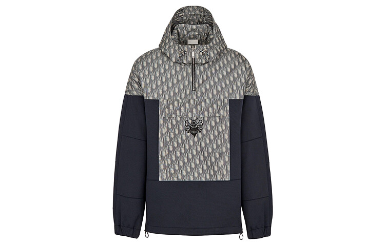 

Stussy Quarterly New Products Куртка мужская для активного отдыха, черная/серая Dior, черный