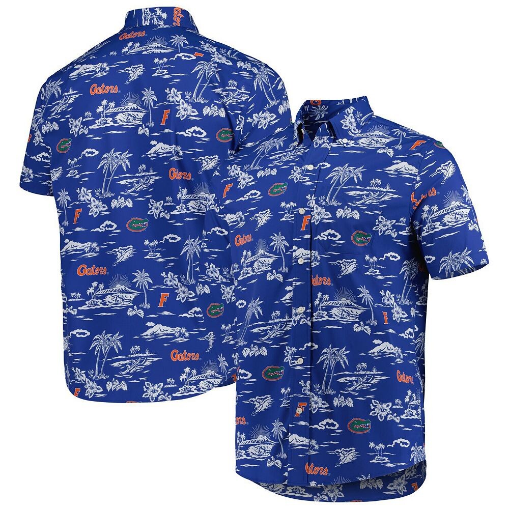 

Мужская классическая рубашка на пуговицах Reyn Spooner Royal Florida Gators, цвет Fld Blue