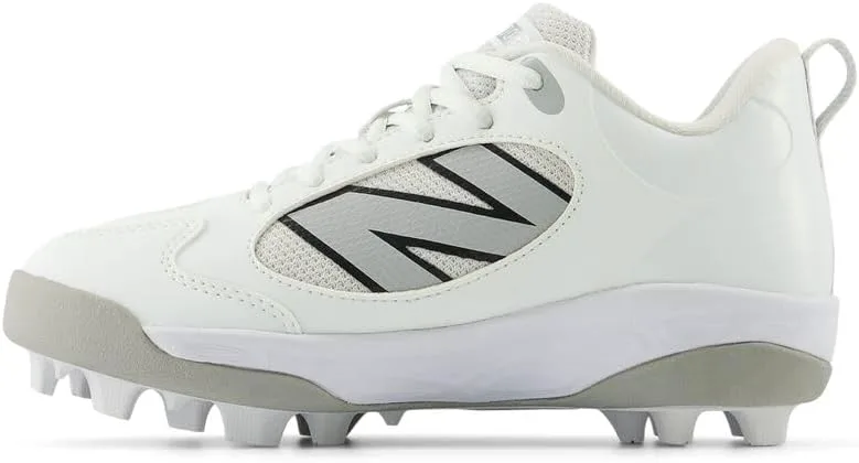 Кроссовки New Balance Unisex-Child 3000 V7 с резиновой формованной подошвой (для маленьких детей), белый/черный — фото 3