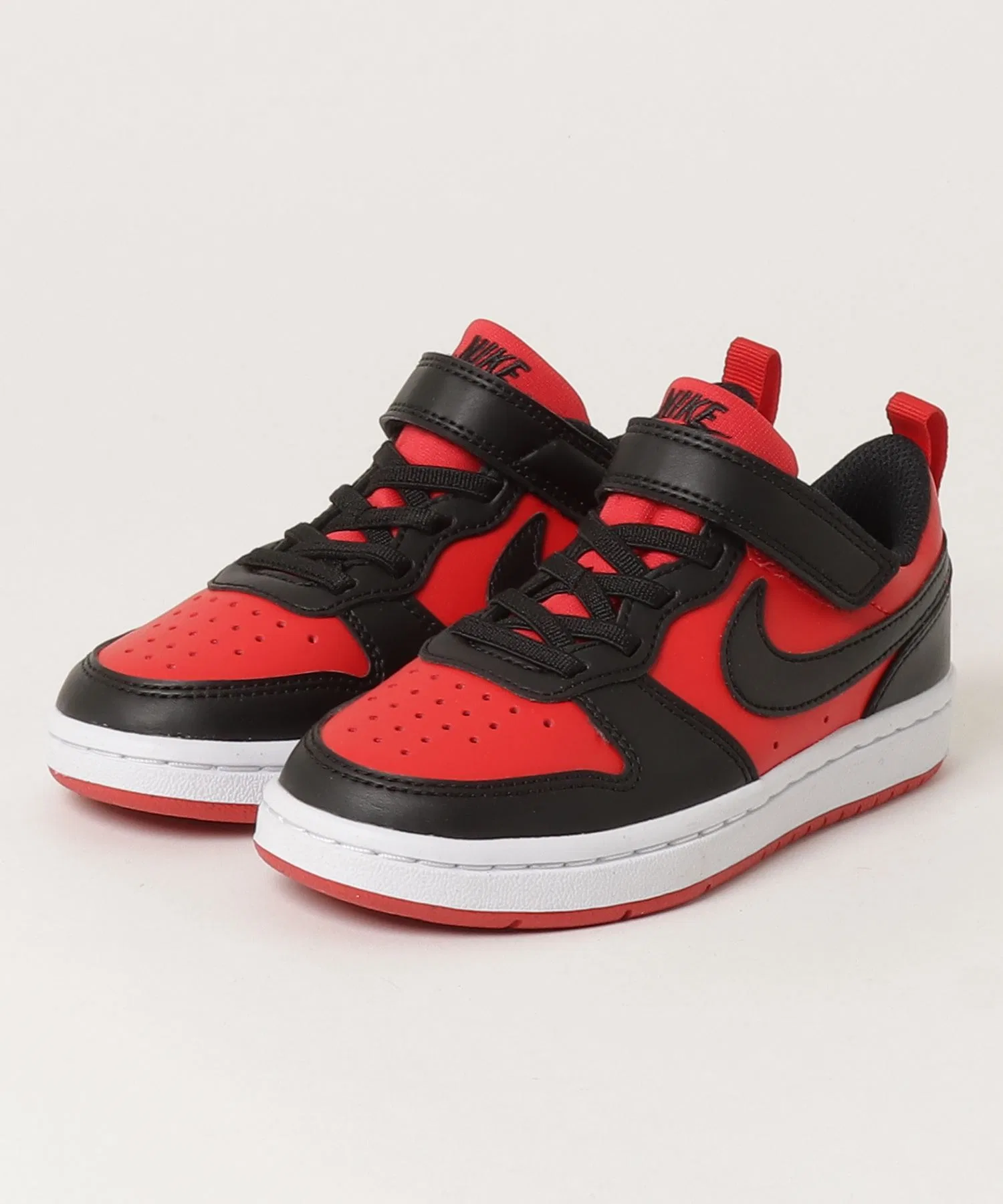Детские кроссовки NIKE Court Borough Low Recraft красные