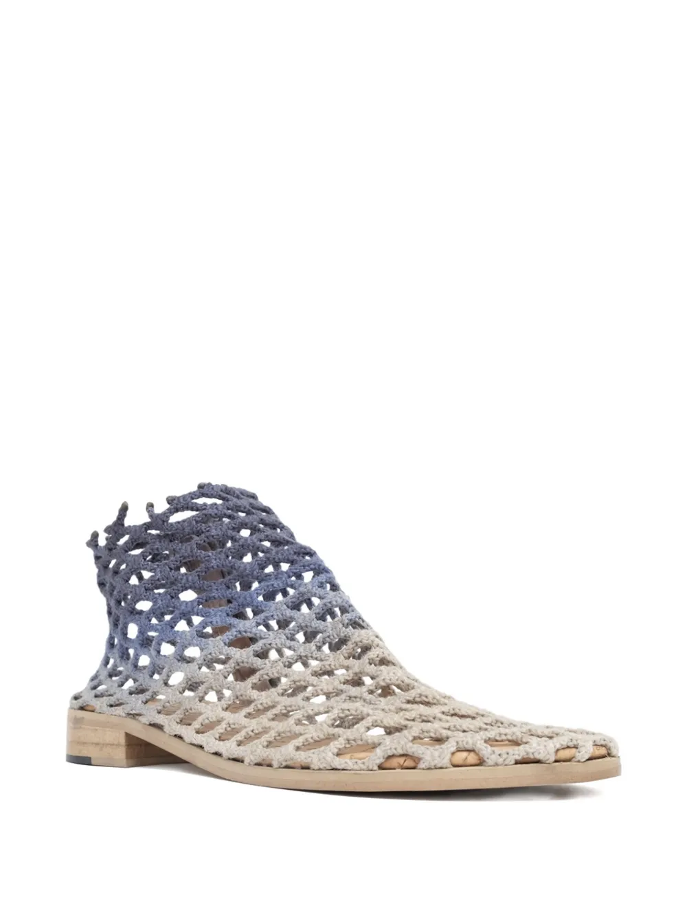 Сетчатые ботильоны VERDURA SHOES, нейтральный — фото 2