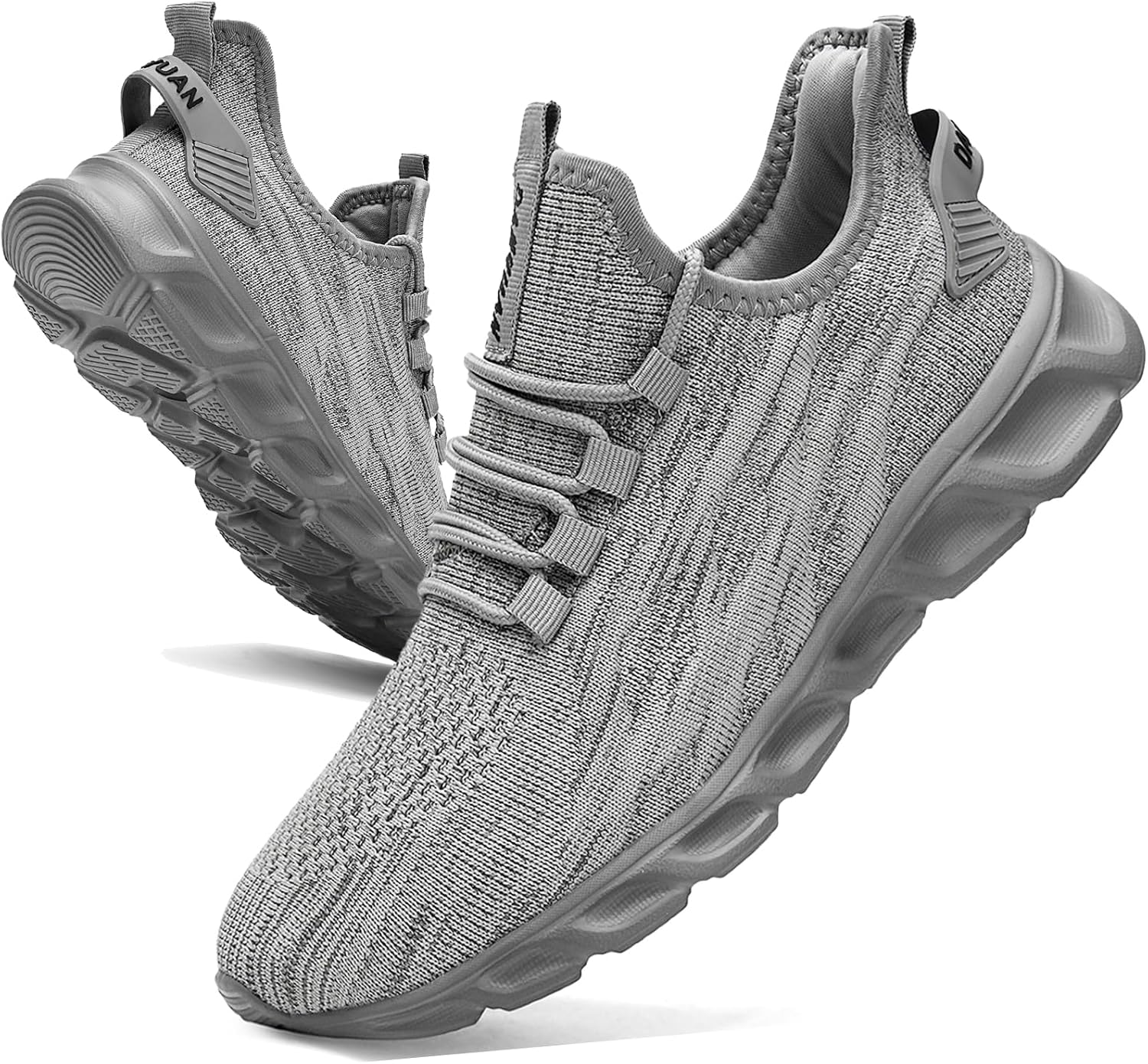 

Мужские беговые кроссовки ZGPWZWL для мужчин, теннисные, для тренажерного зала, легкие, для ходьбы, комфортные спортивные обувь для тренировок, серый