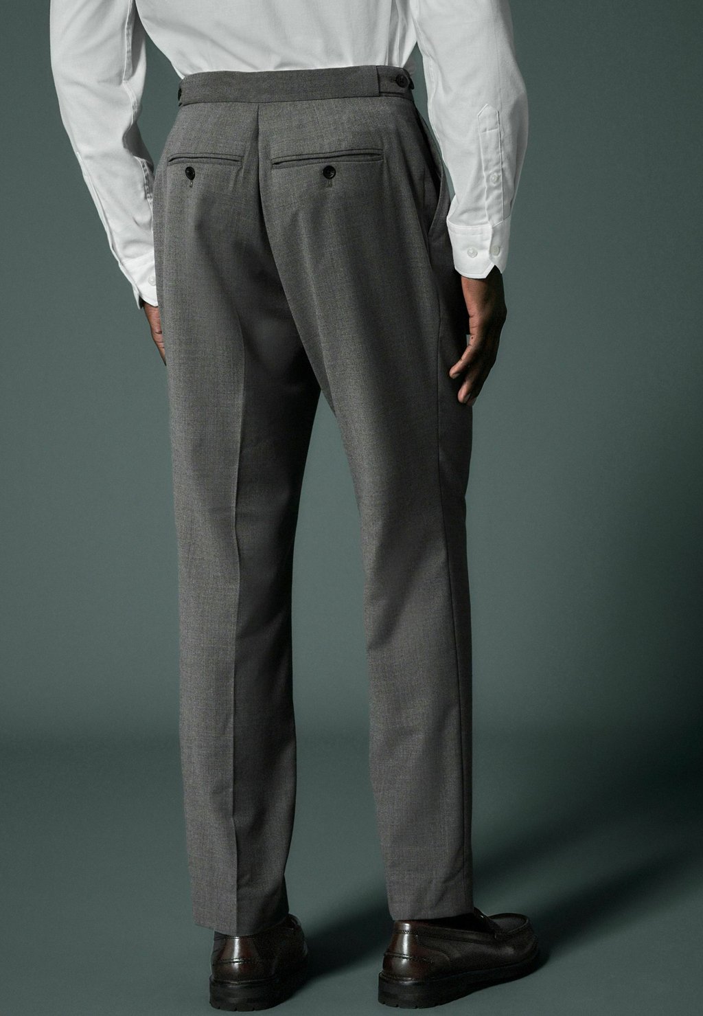 Элегантные брюки REGULAR FIT Next, коричневый — фото 3