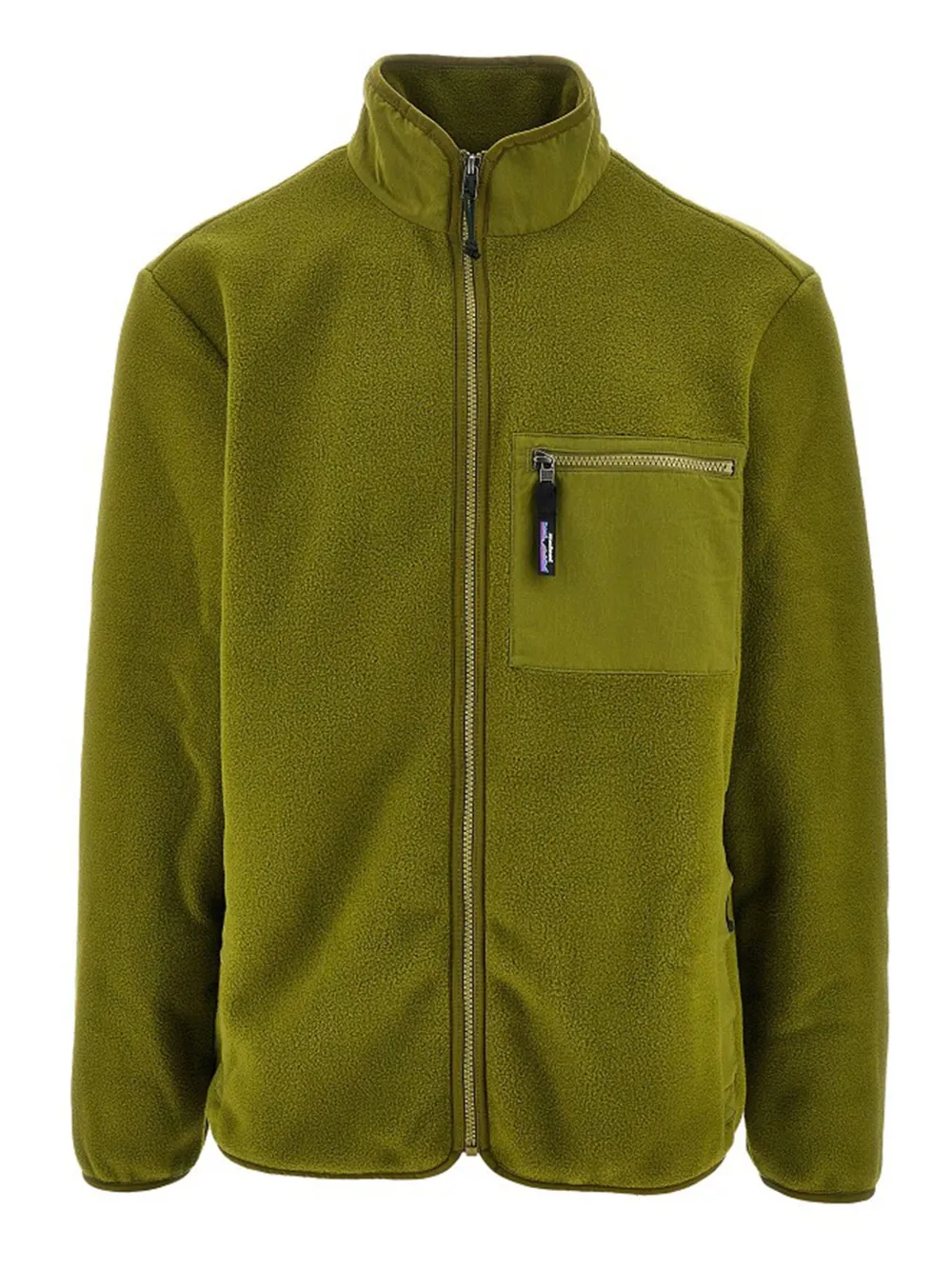 

Толстовка на молнии Synchilla Patagonia, зеленый