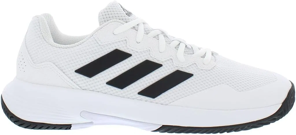 Кроссовки для тенниса adidas Gamecourt 2, белый/черный