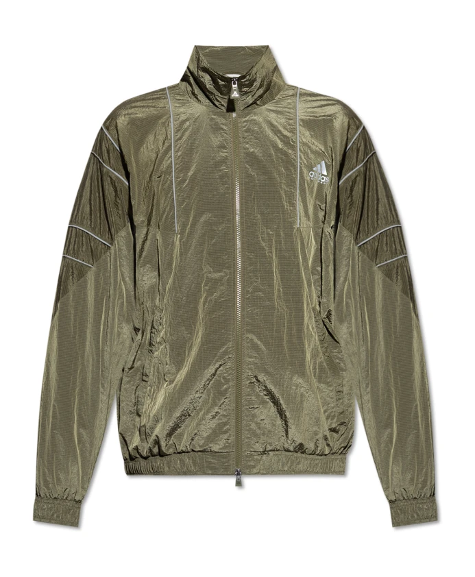 

Куртка с напечатанным логотипом Adidas Originals, зеленый