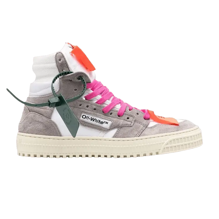 Кроссовки Off-White Off-White Wmns Off-Court 3.0 High 'Light Grey White', серый