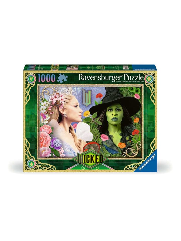 

Пазл Ravensburger, 1000 деталей, «Безграничная любовь» в красочном исполнении