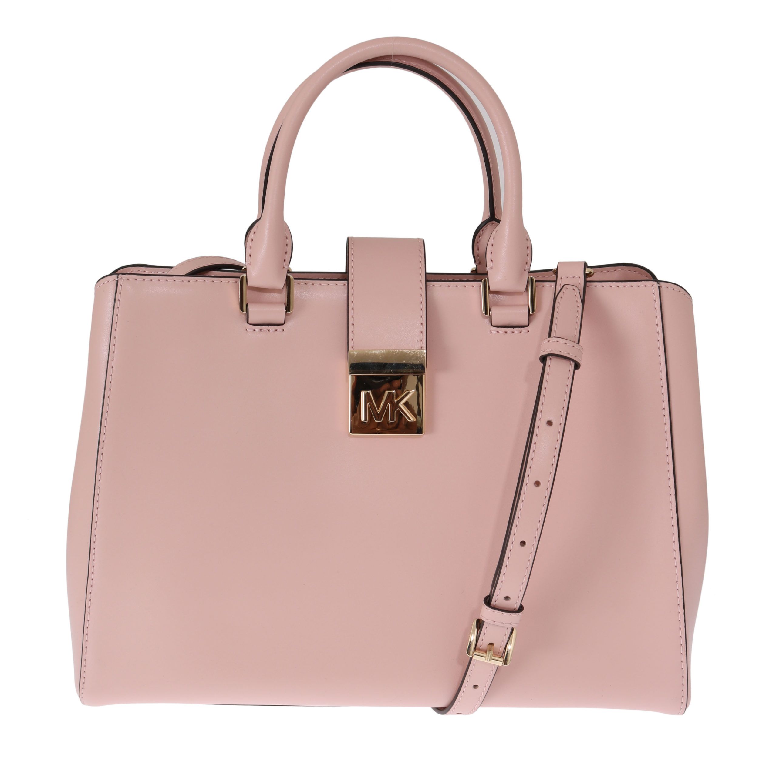 

Элегантная розовая кожаная сумка через плечо Michael Kors