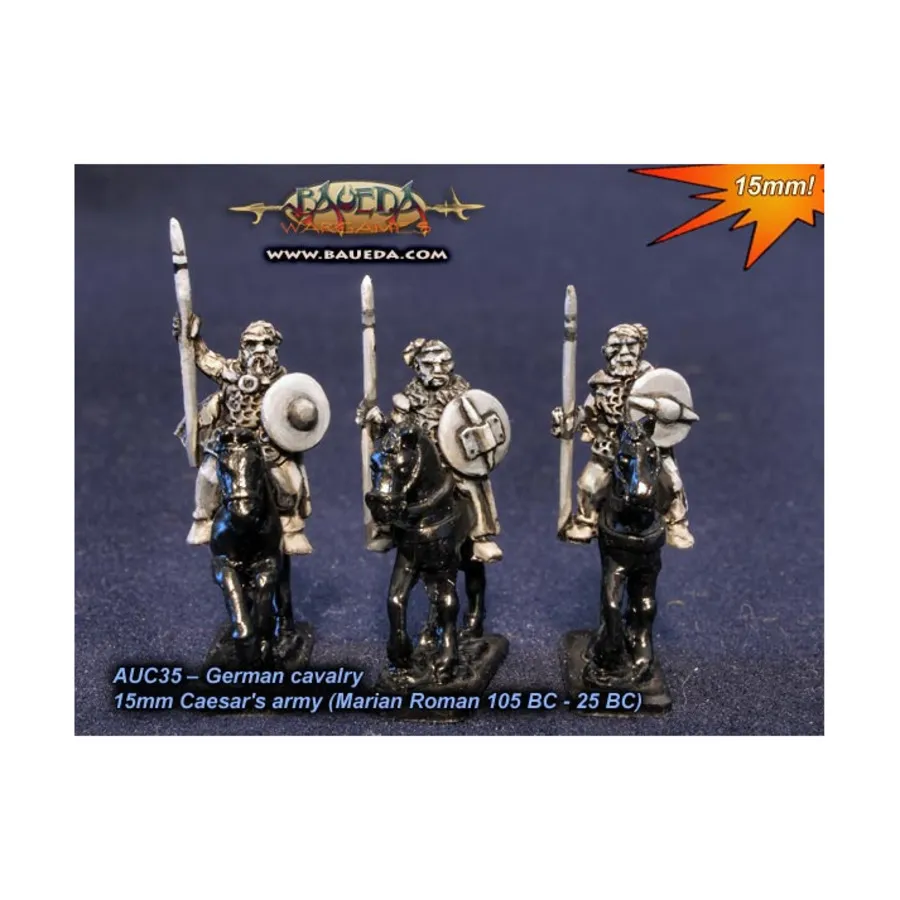 

Германская кавалерия, Historical Miniatures - Romans (15mm) (Baueda)