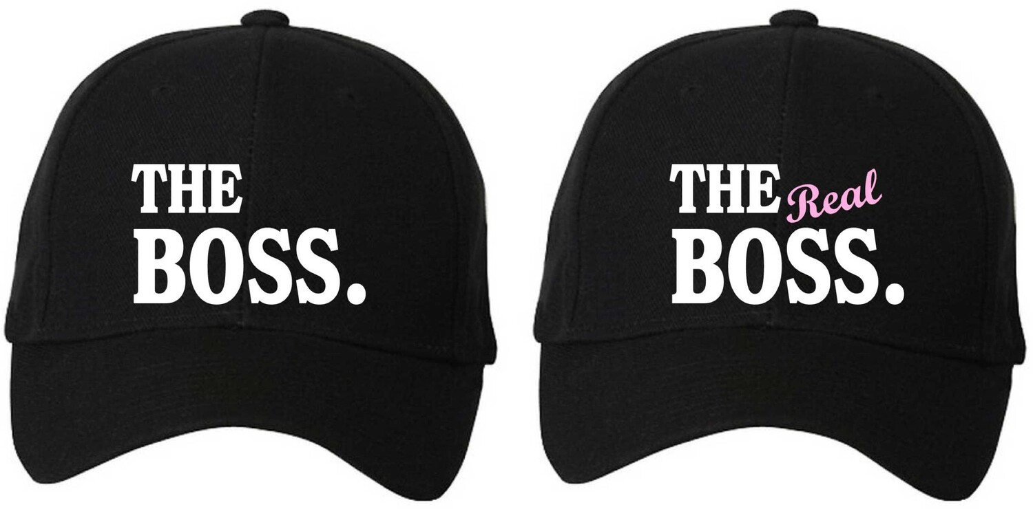 

The Boss The Real Boss Черные кепки 60 SECOND MAKEOVER, черный