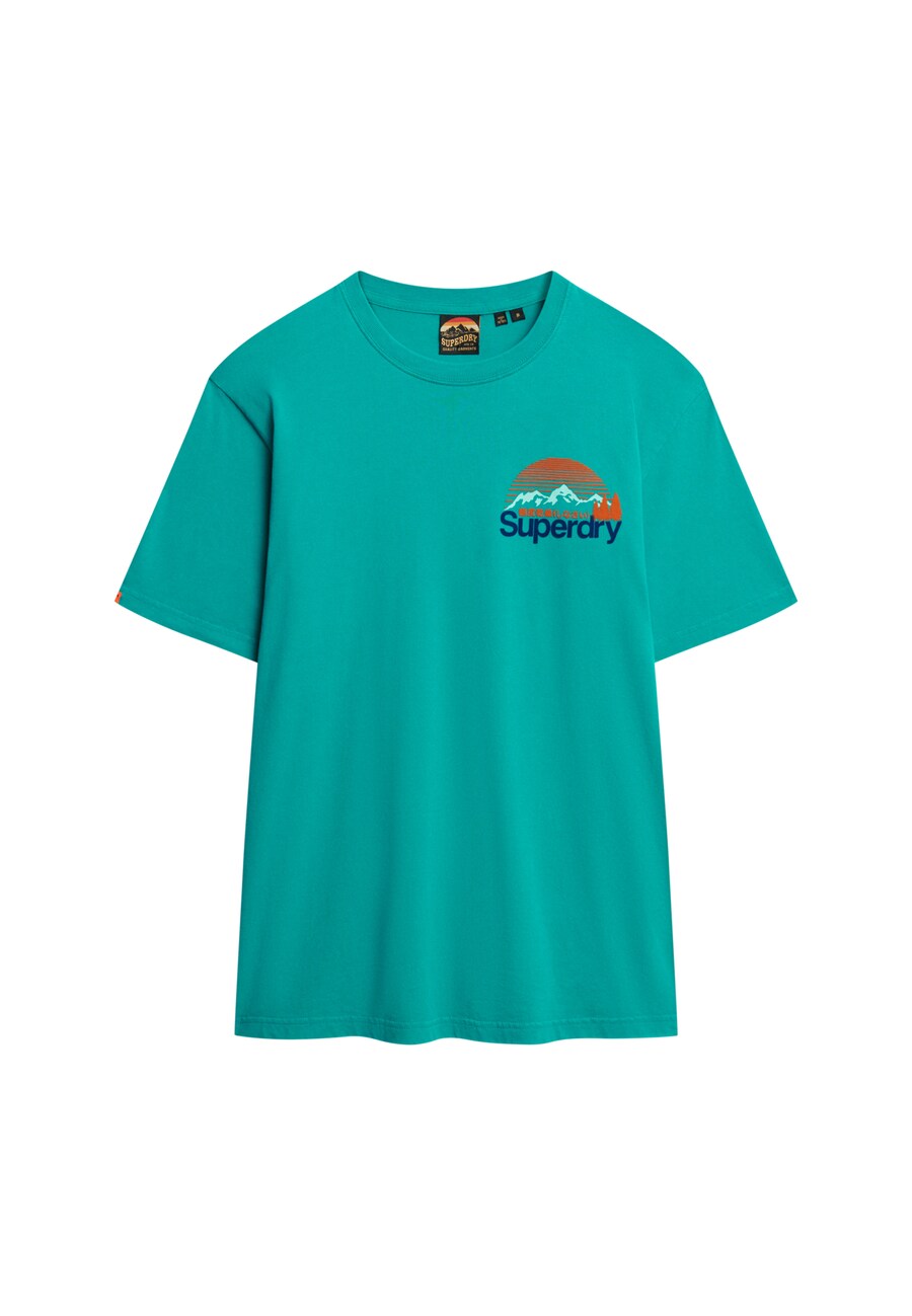 

Рубашка Superdry Great Outdoors, цвет Blue/Turquoise/Cyan blue