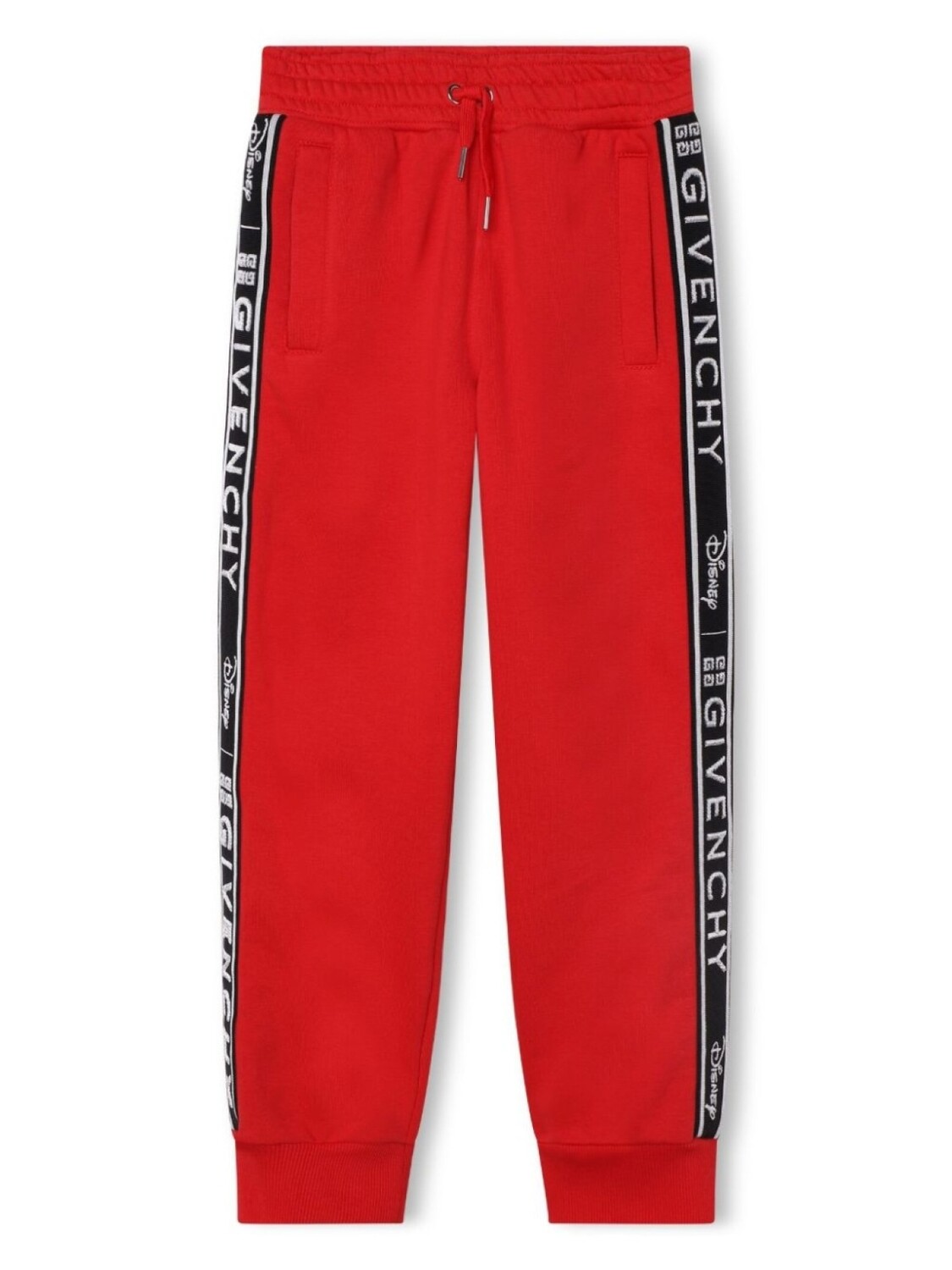 

Givenchy Kids спортивные брюки с логотипом из коллаборации с Disney, красный
