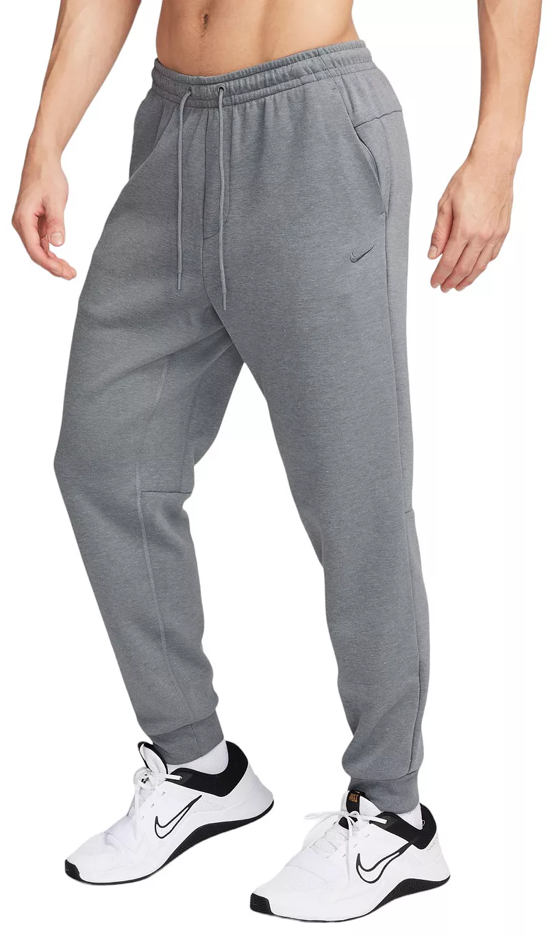

Мужские джоггеры из флиса с защитой от ультрафиолета Nike Dri-FIT, цвет Cool Grey