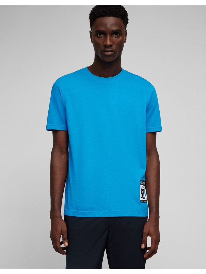 

Футболка HECHTER PARIS, цвет cornflower