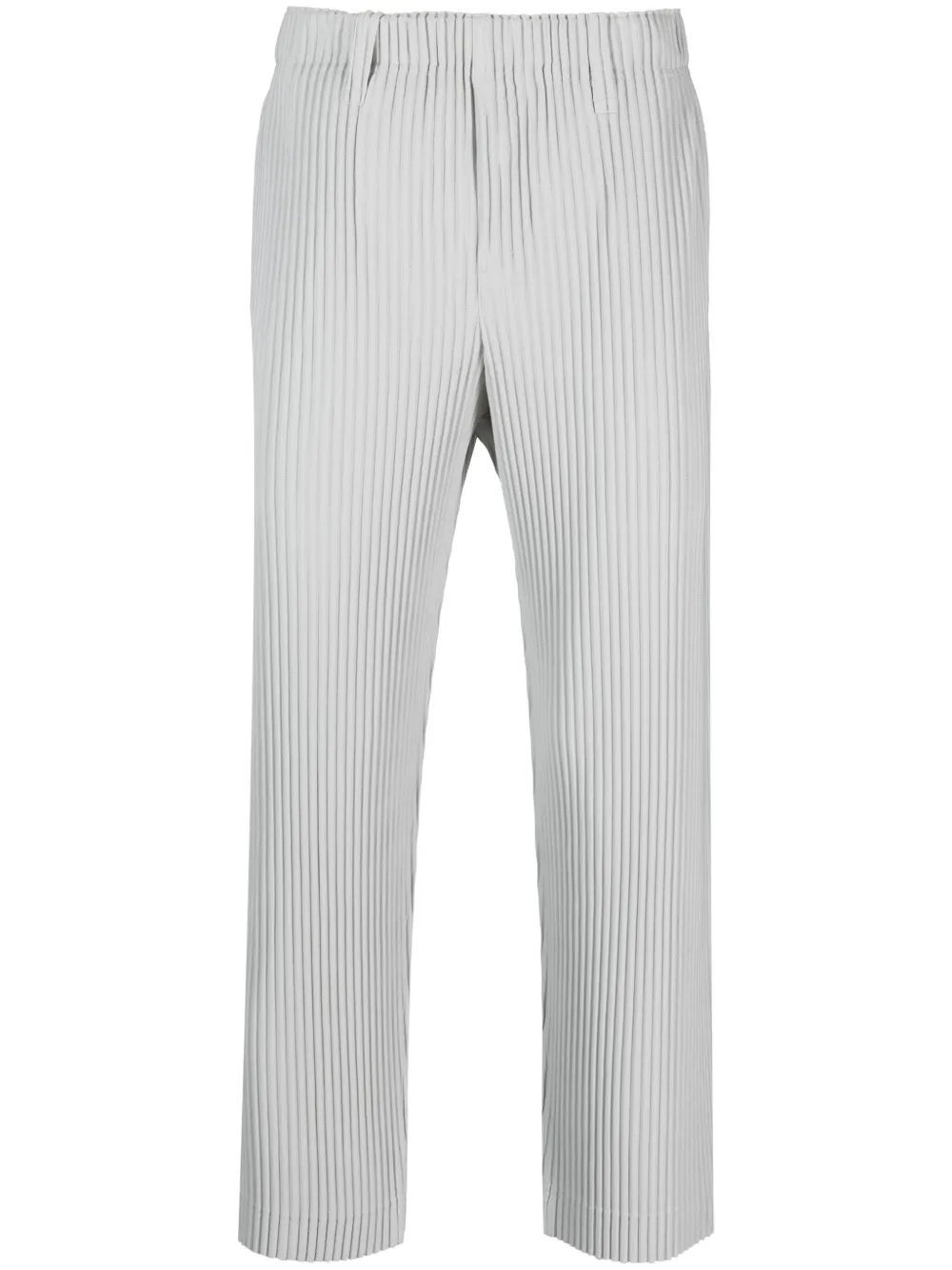 

Укороченные брюки с заниженной талией Homme Plissé Issey Miyake, серый
