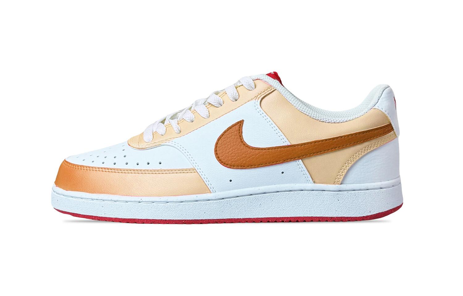 

Кроссовки Nike Court Vision 1 Skateboarding Shoes Men Low-top Yellow/White, белый