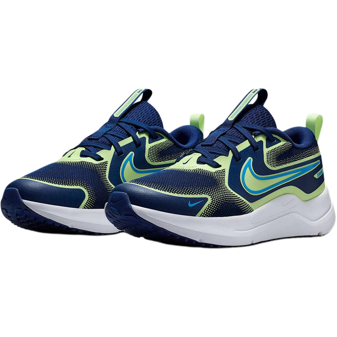 Nike Кроссовки для бега Cosmic Runner устойчивые к истиранию низкие детские синий подростки — фото 4