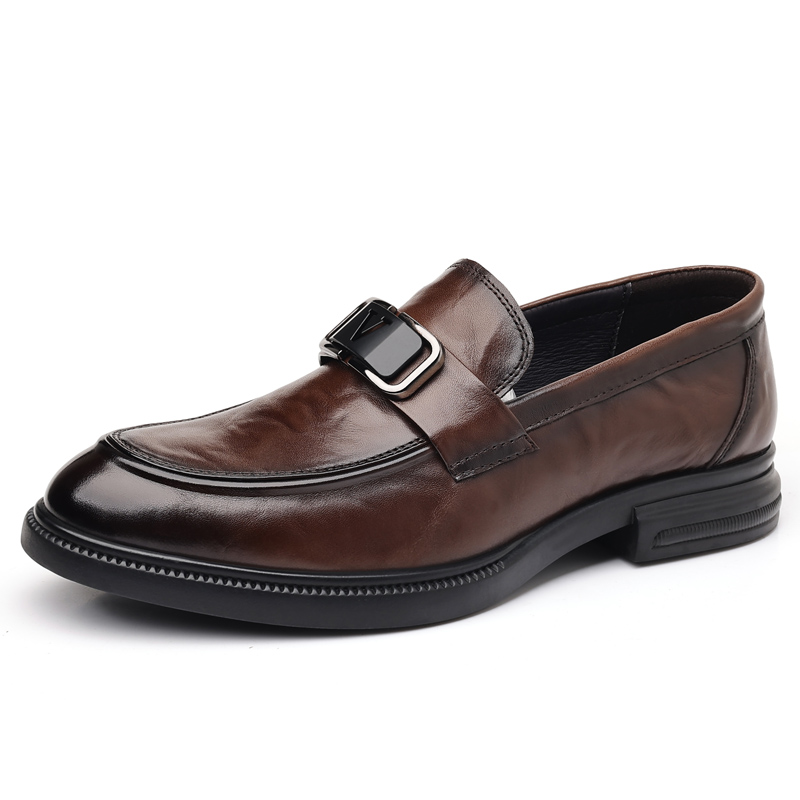 

POPULAR ROUSE PR Коричневые мужские повседневные туфли, цвет Brown