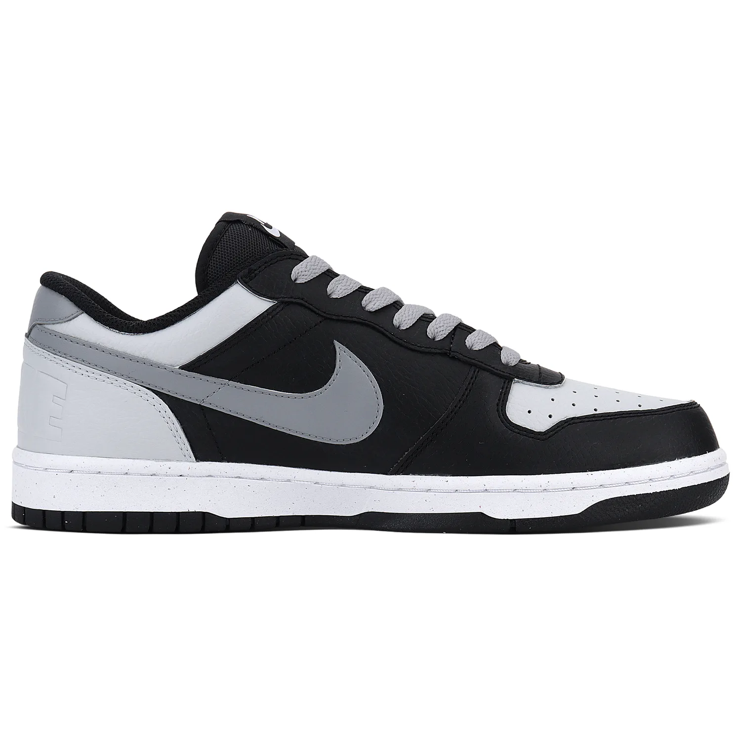 Nike Кроссовки для скейтбординга Big Abrasion Resistant мужские черно-бело-серые — фото 4