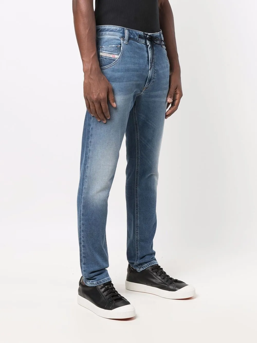 Зауженные джинсы Krooley JoggJeans Diesel, синий — фото 3