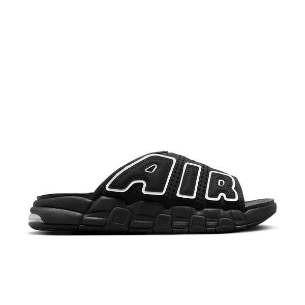Тапочки air more uptempo slide 'og black white' Nike, черный — фото 2