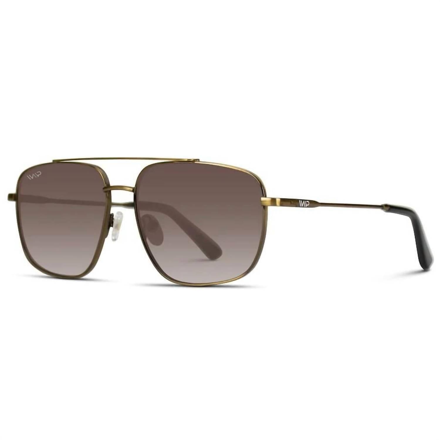 

Женские солнцезащитные очки Johnson коричневого цвета WMP Eyewear