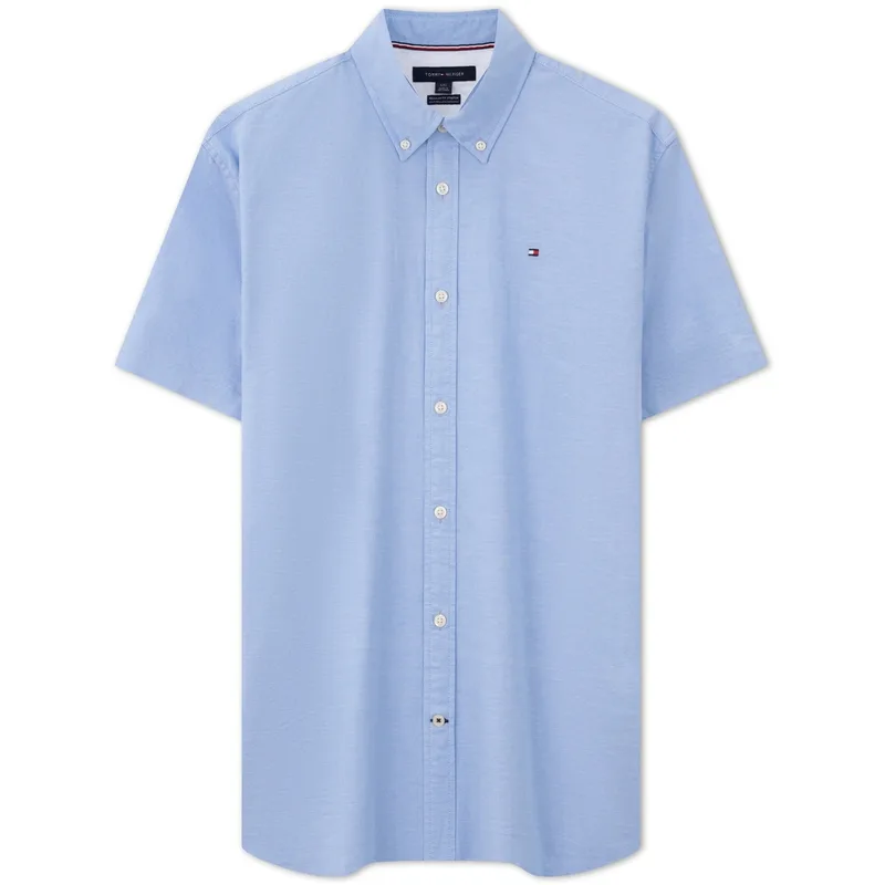Поло из хлопка в полоску Tommy Hilfiger, Sky Blue VP8
