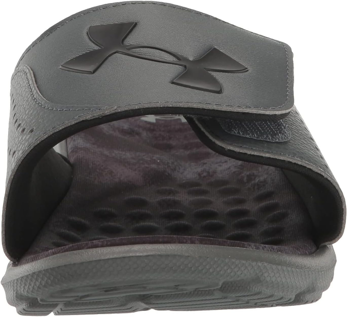 Under Armour мужские сланцы Ignite Pro Graphic, (100) Pitch Gray/Pitch Gray/Black — фото 2