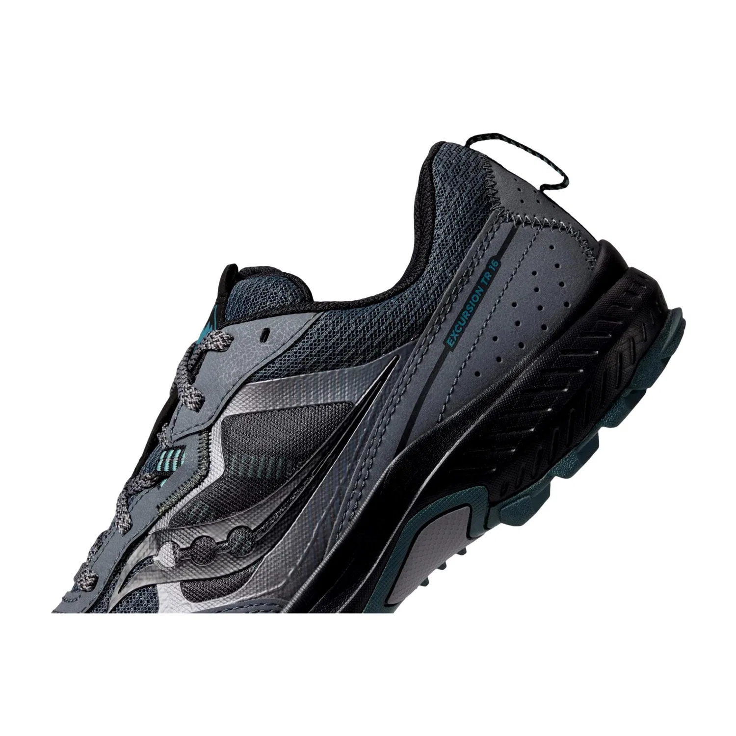 Мужские кроссовки Saucony Excursion TR16 GTX Shadow / Forest S20749-21, серый — фото 4