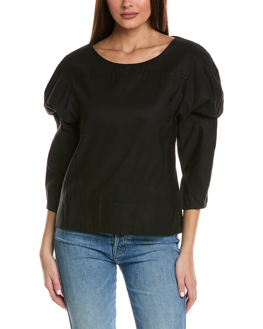 

3.1 Топ с рукавами-фонариками Phillip Lim 3.1 Phillip Lim, черный